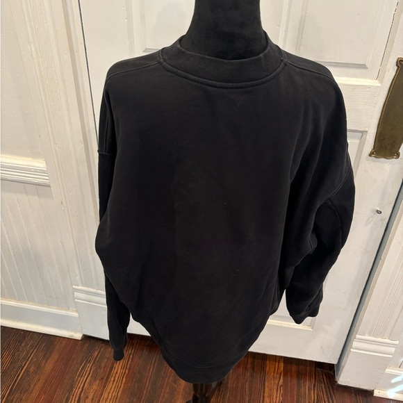 Answering Bird Sweatshirt Embroidered A B Sleeves Boho Art Sz Large - Picture 7 of 9